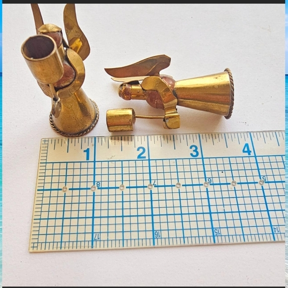 Gold Angel Candle Holders - Picture 3 of 5